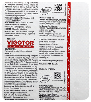 Vigotor Ayurvedic Capsule 10