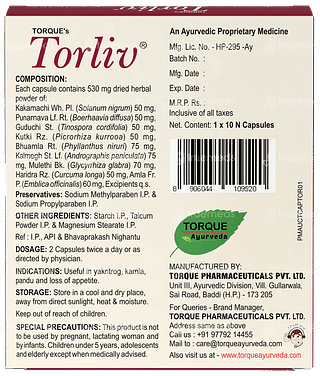 Torliv Capsule 10