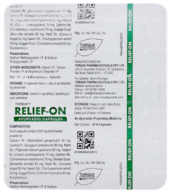Relief On Ayurvedic Capsule 10