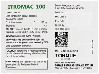 Itromac 100 Capsule 10