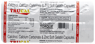 Trucal Soft Gelatin Capsule 15