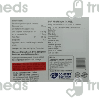 Confolic Z Capsule 15