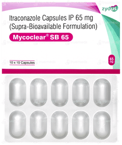 Mycoclear Sb 65 Capsule 10 Mycoclear Sb 65 Capsule 10
