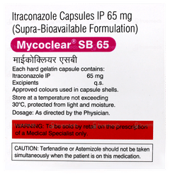 Mycoclear Sb 65 Capsule 10 Mycoclear Sb 65 Capsule 10