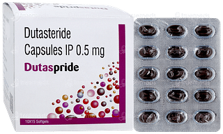 Dutaspride 0.5 MG Capsule 15