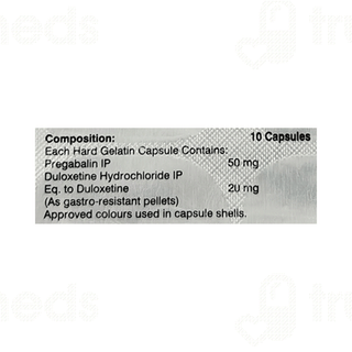 Pregastar D 50mg/20mg Capsule 10