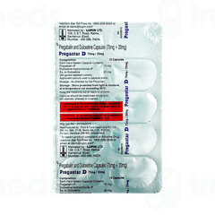 Pregastar D 75mg/20mg Capsule 10
