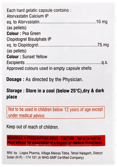 Fpstatin Cv 10 Capsule 15