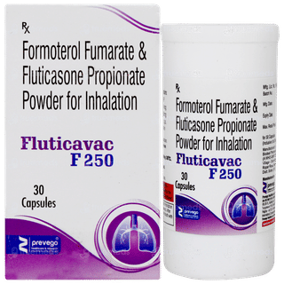 Fluticavac F 250 MCG Inhalation Capsule 30