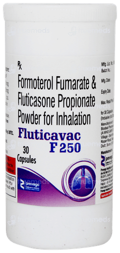 Fluticavac F 250 MCG Inhalation Capsule 30