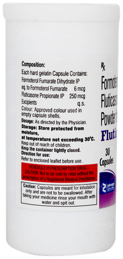 Fluticavac F 250 MCG Inhalation Capsule 30