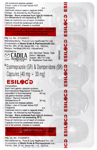 Esiloc D Capsule 10