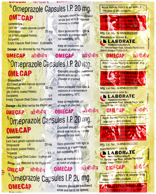 Omecap Capsule 20