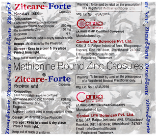 Zitcare Forte Capsule 15