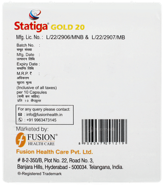 Statiga Gold 20 Capsule 10