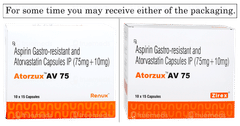 Atorzux Av 75 Capsule 15 Atorzux Av 75 Capsule 15