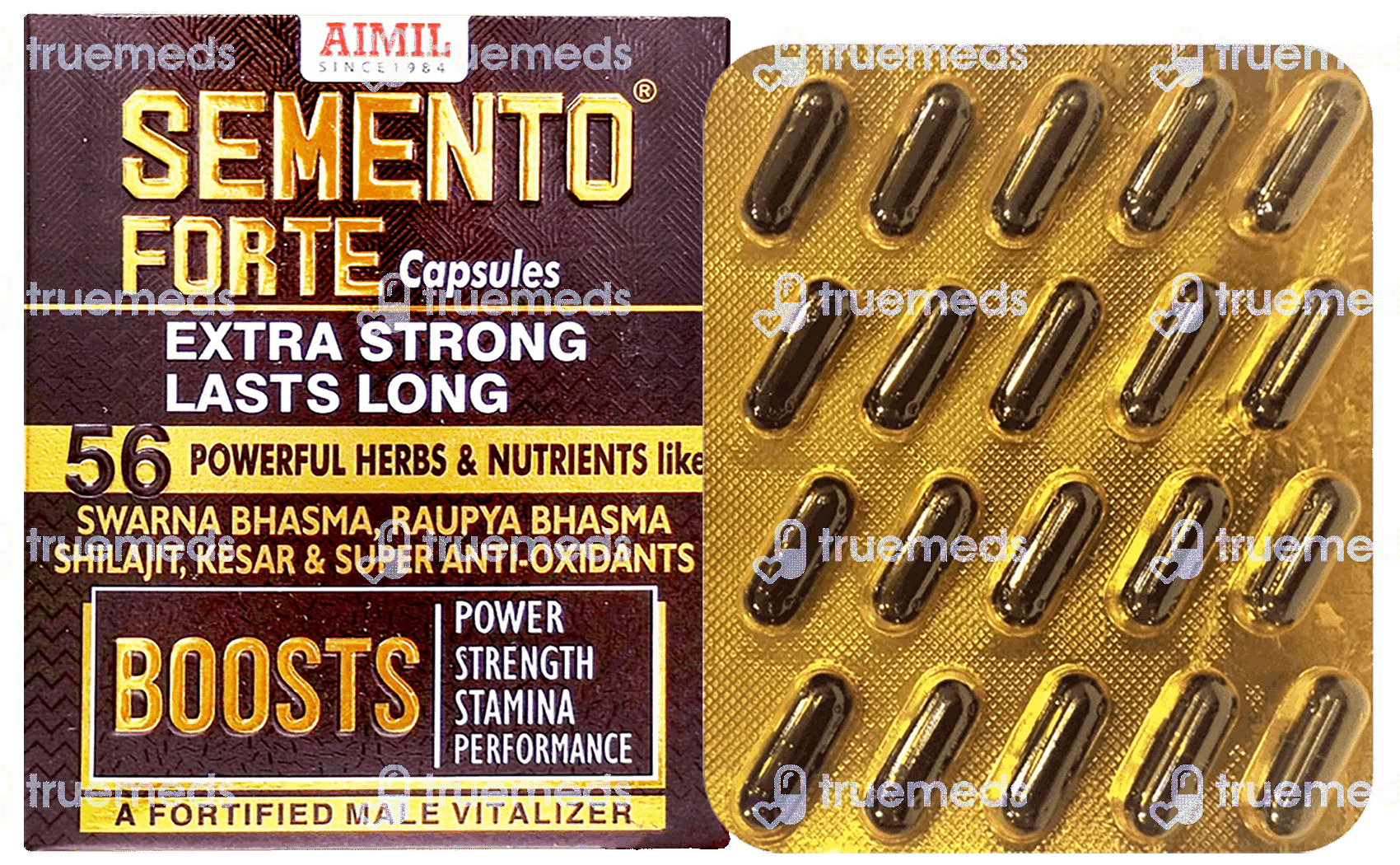 Aimil Semento Forte Capsule 20 - Uses, Side Effects, Dosage, Price ...