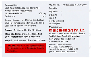 Fibronib 100 Capsule 10