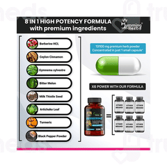 Humming Herbs Berberine 505mg Capsule 90