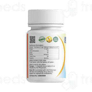 Snec 30 Curcumin Capsule 120