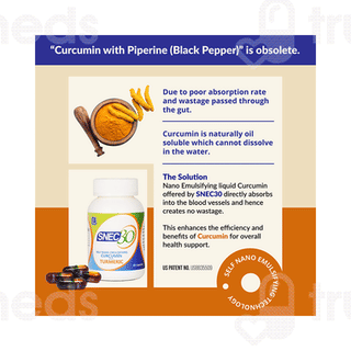 Snec 30 Curcumin Capsule 120