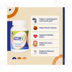 Snec 30 Curcumin Capsule 120