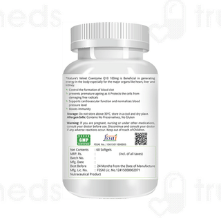 Natures Velvet Coenzyme Q 10 Capsule 60