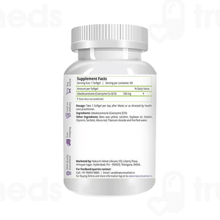 Natures Velvet Coenzyme Q 10 Capsule 60