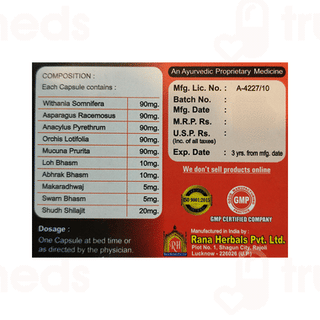 Rana Herbal Badshahi Gold Extra Time Capsule 10