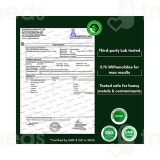 Rasayanam Ashwagandha Ksm 66 500mg Capsule 60