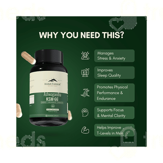 Rasayanam Ashwagandha Ksm 66 500mg Capsule 60