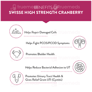 Swisse Ultiboost 25000mg High Strength Cranberry Capsule 30