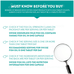 Swisse Ultiboost Odourless High Strength Wild Fish Oil Capsule 40