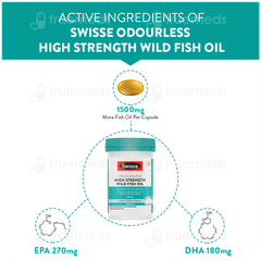 Swisse Ultiboost Odourless High Strength Wild Fish Oil Capsule 40
