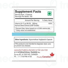 Asterveda Vitamin B 17 Capsule 100