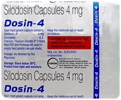 Dosin 4 Capsule 15 Dosin 4 Capsule 15
