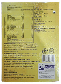 Eldervit Gold Capsule 10 Eldervit Gold Capsule 10