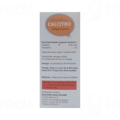 Calcitrol 0.25 Capsule 10