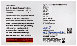 Testonol 40 Capsule 10