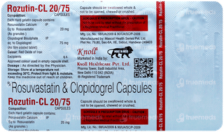 Rozutin Cl 20/75 Capsule 10