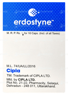 Erdostyne Capsule 10