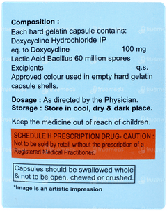 Doxiheal 100 Capsule 10 Doxiheal 100 Capsule 10