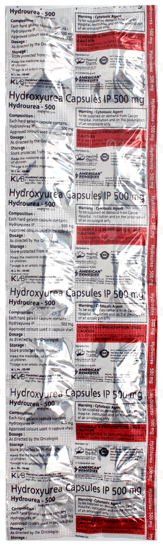 Hydrourea 500 Capsule 10