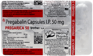 Pregarica 50 Capsule 10