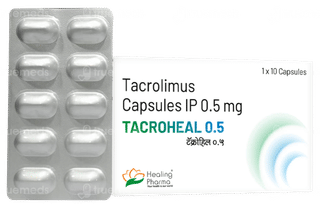 Tacroheal 0.5 Capsule 10