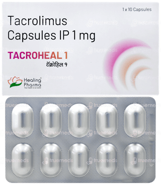 Tacroheal 1 Capsule 10