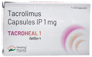 Tacroheal 1 Capsule 10