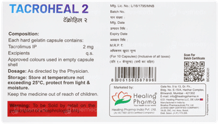 Tacroheal 2 Capsule 10