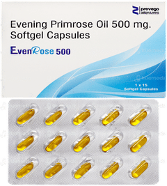 Evenrose 500 Capsule 15
