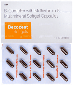 Becozest Softgel Capsule 15 Becozest Softgel Capsule 15